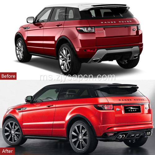 2010 Evoque Facelift hingga 2018 Evoque SVR Bodykit